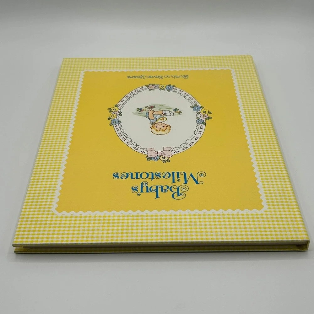 Vintage Baby's Milestones Memory Record Book Gibson Birth to Seven Years USA NEW